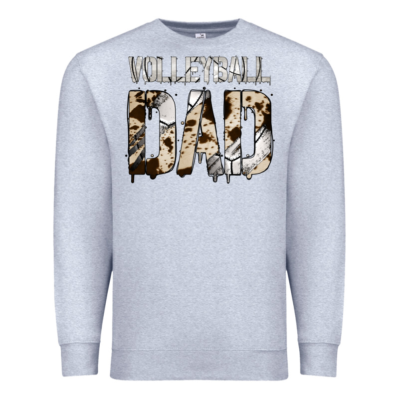 No Background Volleyball Dad Premium Sweatshirt by Jasminsmagicworld | Teevron