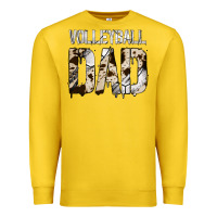 Lemon no background volleyball dad Premium Sweatshirt - Jasminsmagicworld