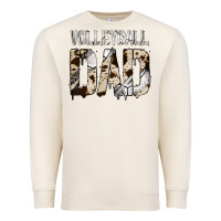 Sandshell no background volleyball dad Premium Sweatshirt - Jasminsmagicworld