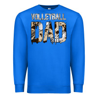 True Royal no background volleyball dad Premium Sweatshirt - Jasminsmagicworld