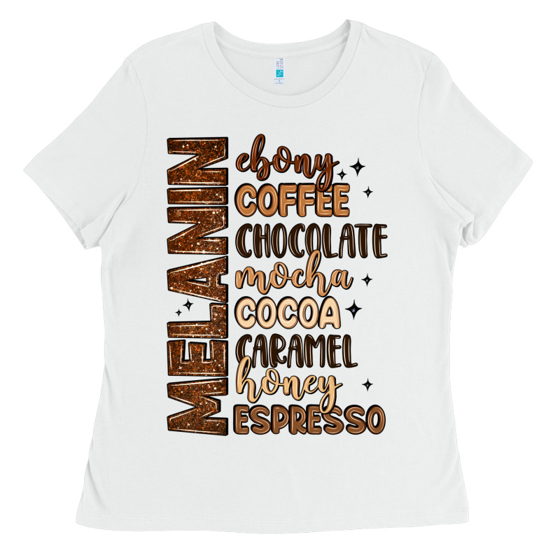 Melanin Shades Of Brown Ladies Tee by LillyAllenDesigns | Teevron