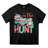 Black Easter gnomes on the hunt Heavy Core Tee - OliviaCreatesArt