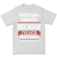 Dove Grey Operations Manager - Cool Gift Job Premium Tee - artisFamous