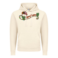 Vintage Artic merry christmas western Vintage Hoodie - CowhideDigitalArt