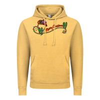 Vintage Mustard merry christmas western Vintage Hoodie - CowhideDigitalArt
