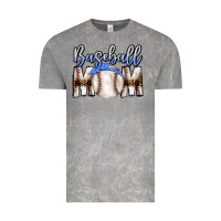 Cloud Rock Baseball Mom Vintage Tee - CowhideDigitalArt