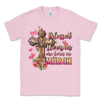 Bubblegum Pink Blessed women are born in March Classic Tee - FaDigitalArtStudio