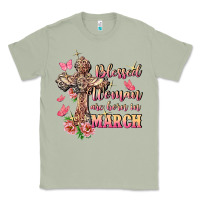 Matcha Blessed women are born in March Classic Tee - FaDigitalArtStudio