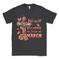 Smoke Blessed women are born in March Classic Tee - FaDigitalArtStudio