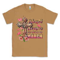 Toasted Coconut Blessed women are born in March Classic Tee - FaDigitalArtStudio