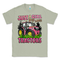 Matcha just a girl who loves tractors Classic Tee - BarkalooDesign