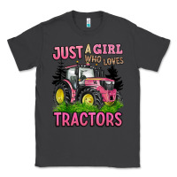 Smoke just a girl who loves tractors Classic Tee - BarkalooDesign