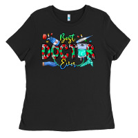 Black Best Doctor Ever Ladies Tee - CowhideDigitalArt