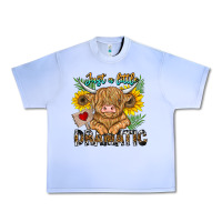 Grape Ice just a little dramatic Urban Heavy Tee - CowhideDigitalArt