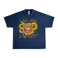 Navy just a little dramatic Urban Heavy Tee - CowhideDigitalArt