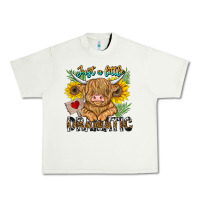 Pistachio just a little dramatic Urban Heavy Tee - CowhideDigitalArt