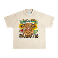 Sandshell just a little dramatic Urban Heavy Tee - CowhideDigitalArt