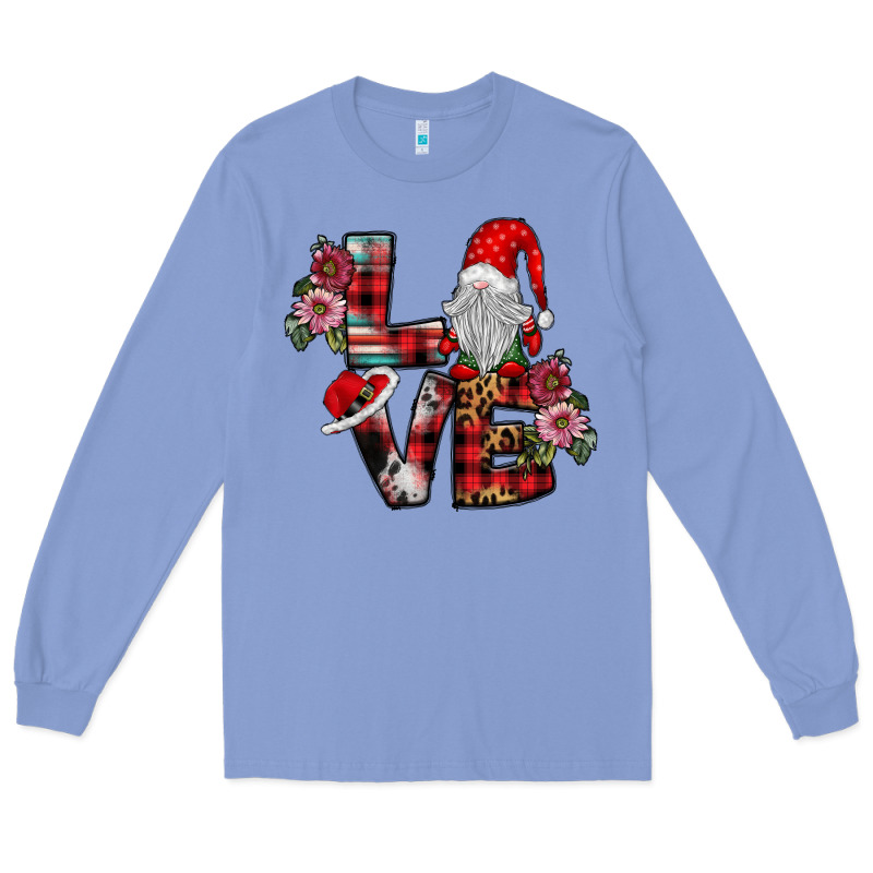Love Gnome Long Sleeve Tee by SublimationCraftShop | Teevron