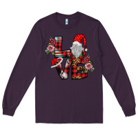 Plum Love Gnome Long Sleeve Tee - SublimationCraftShop