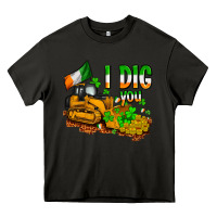 Asphalt I dig you St. Patrick's Heavy Core Tee - OliviaCreatesArt