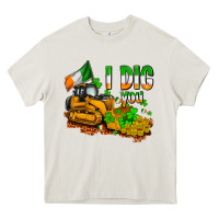 Cream I dig you St. Patrick's Heavy Core Tee - OliviaCreatesArt