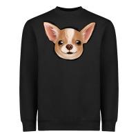 Black Chihuahua Heavyweight Sweatshirt - Jasminsmagicworld