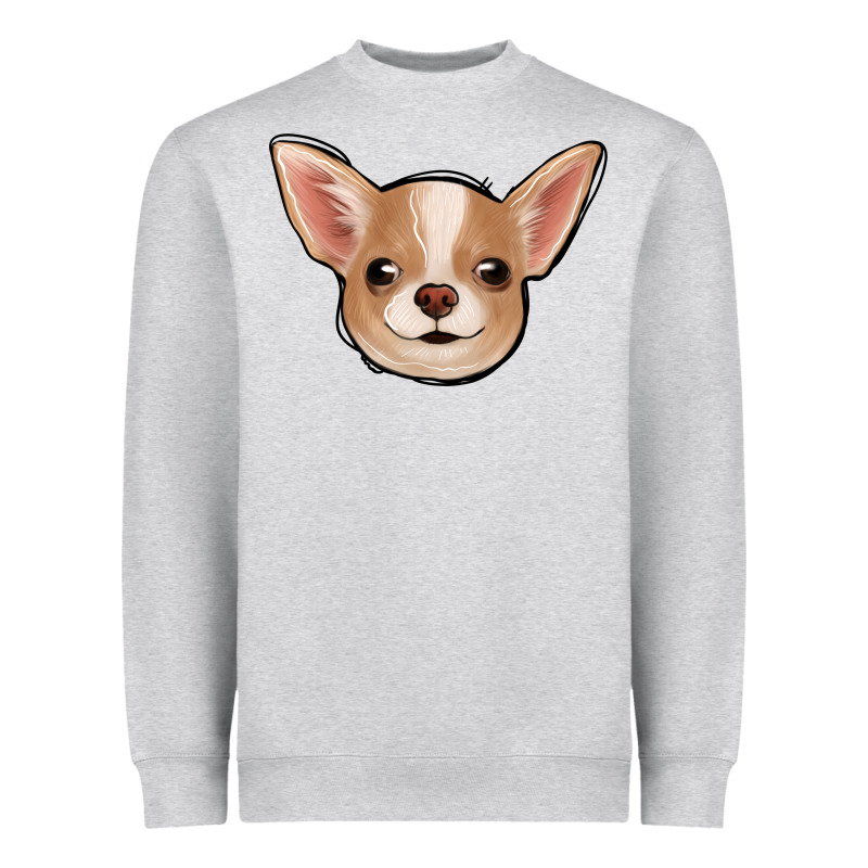 Chihuahua Heavyweight Sweatshirt by Jasminsmagicworld | Teevron
