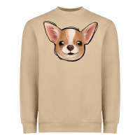 Mushroom Chihuahua Heavyweight Sweatshirt - Jasminsmagicworld