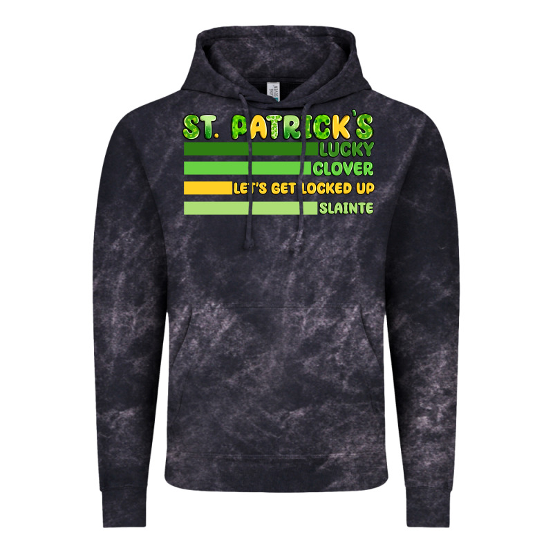 St. Patrick's Lucky Clover  Artiststas Vintage Hoodie by Artiststas | Teevron
