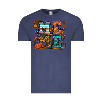 Vintage Denim Fall Autumn Leopard Meme Vintage Tee - LillyAllenDesigns