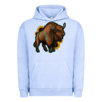 Pigment Grape Ice Western  Bison Urban Hoodie - Jasminsmagicworld