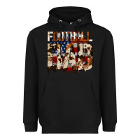 Black american football dad Heavyweight Hoodie - Jasminsmagicworld
