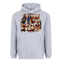 Heather Grey american football dad Heavyweight Hoodie - Jasminsmagicworld