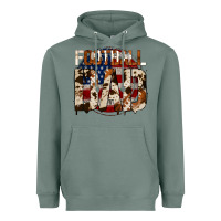 Sage american football dad Heavyweight Hoodie - Jasminsmagicworld