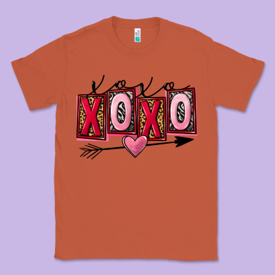 Xoxo Love Valentine's Day Classic Tee Designed By Fadigitalartstudio