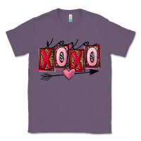 Lavender Xoxo love Valentine's Day Classic Tee - FaDigitalArtStudio