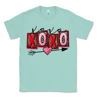 Seafoam Xoxo love Valentine's Day Classic Tee - FaDigitalArtStudio