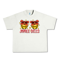 Pistachio Jingle Bells Urban Heavy Tee - CowhideDigitalArt