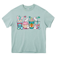 Arona Easter bunnies coffee cups Heavy Core Tee - OliviaCreatesArt
