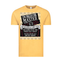 Vintage Mustard Dungeon Master, The Weaver of Lore & Fate Vintage Tee - Bettercallsaul