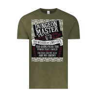Vintage Olive Dungeon Master, The Weaver of Lore & Fate Vintage Tee - Bettercallsaul