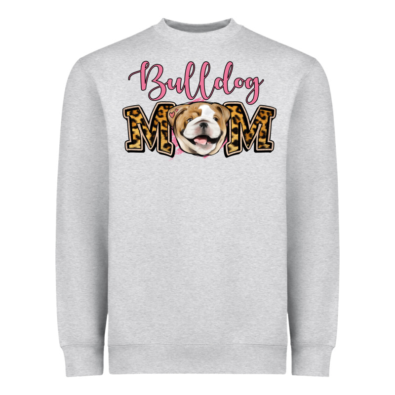 Bulldog Mom Heavyweight Sweatshirt by Jasminsmagicworld | Teevron