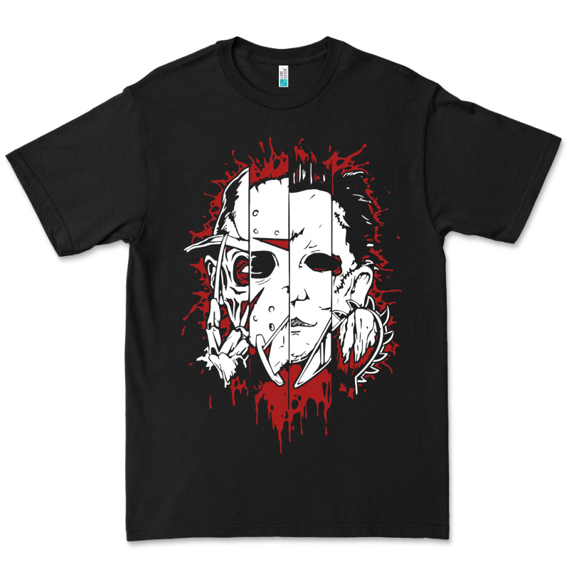 Friends Horror Face Mashup Horror Movies Halloween Premium Tee by artisFamous | Teevron