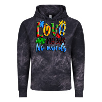 Cloud Black love needs no words Vintage Hoodie - Artiststas