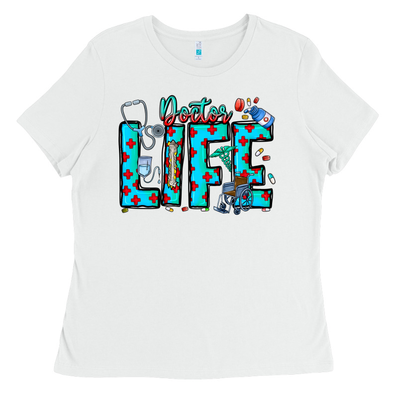 Doctor Life Ladies Tee by CowhideDigitalArt | Teevron