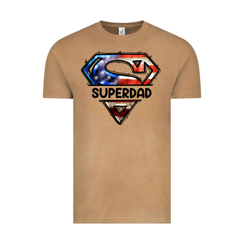 American Super Dad Vintage Tee by LillyAllenDesigns | Teevron