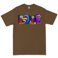 Cacao Western Love LGBTQ+ Premium Tee - BundleAndBundleShop