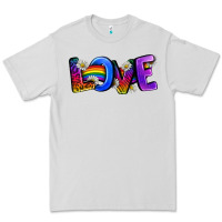 Dove Grey Western Love LGBTQ+ Premium Tee - BundleAndBundleShop