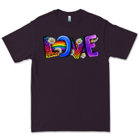Plum Western Love LGBTQ+ Premium Tee - BundleAndBundleShop