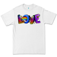 White Western Love LGBTQ+ Premium Tee - BundleAndBundleShop